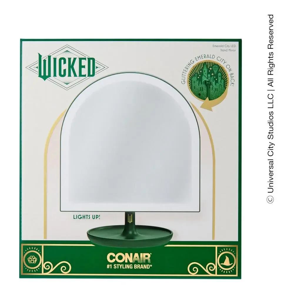 Ulta Beauty Conair Green Wicked Castle LED Mirror